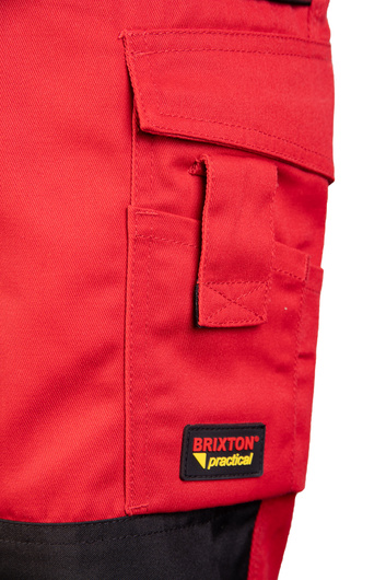 SPODNIE ROBOCZE OGRODNICZKI ODBLASKOWE BRIXTON