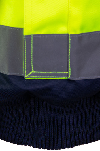 Kurtka ostrzegawcza odblaskowa bomber 3 w 1 BENEFIT HI VI