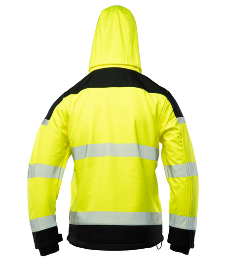 Kurtka softshell odblaskowa Brixton Flash
