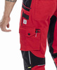Spodnie ogrodniczki Ardon 4Xstretch - czerwony