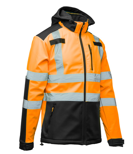 Kurtka softshell odblaskowa Brixton Flash Kat. II