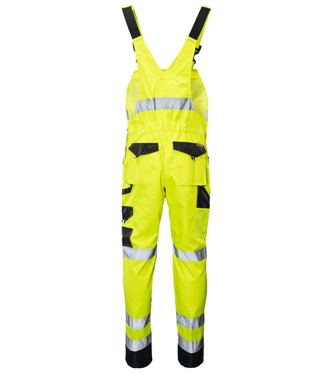 Spodnie robocze ogrodniczki BRIXTON FLASH wstawka granat