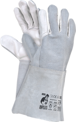 Rękawice spawalnicze skórzane robocze RSPLLUX