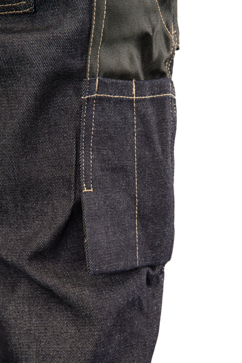 SPODNIE ROBOCZE DO PASA JEANS ROZCIĄGLIWE