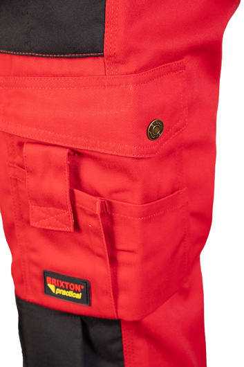 SPODNIE ROBOCZE OGRODNICZKI ODBLASKOWE BRIXTON