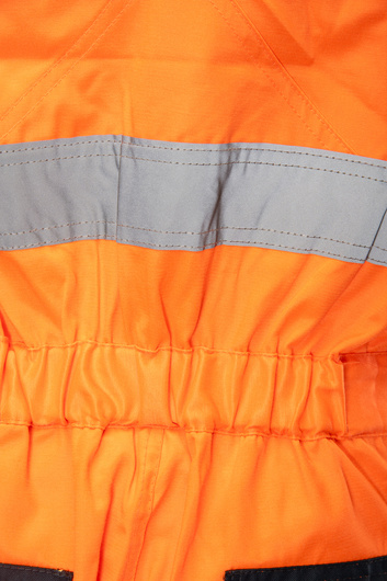 Spodnie robocze ogrodniczki BRIXTON FLASH wstawka granat