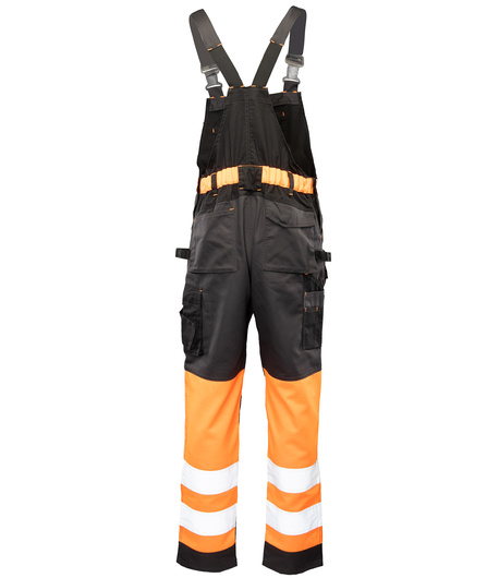 Spodnie robocze ogrodniczki odblaskowe SEVEN KINGS FLASH