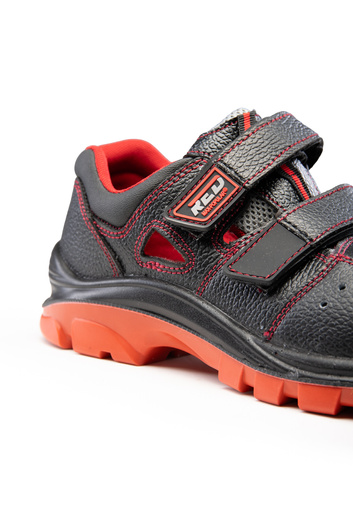 Sandały robocze MAX-POPULAR RED S1