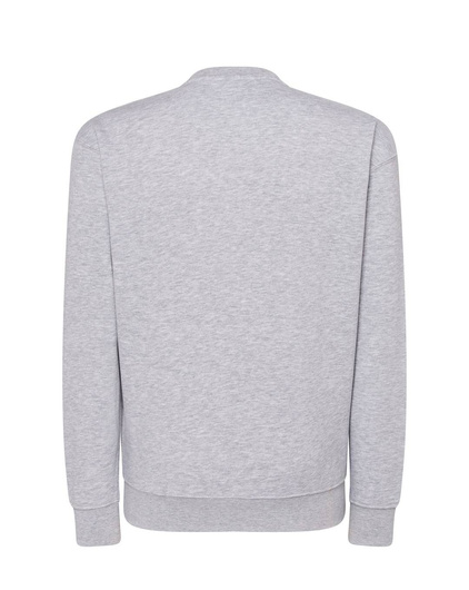 Bluza basic klasyczna szary melanż SWRA