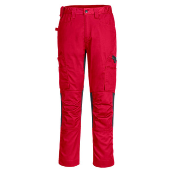 CD881 - Spodnie WX2 Eco Stretch Głęboka czerwień