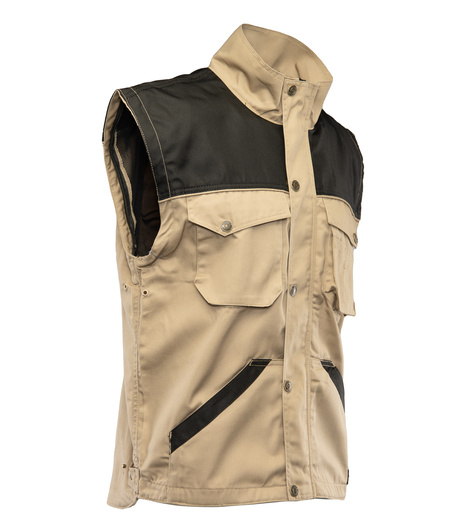 Bluza robocza Brixton practical na zamek beżowa