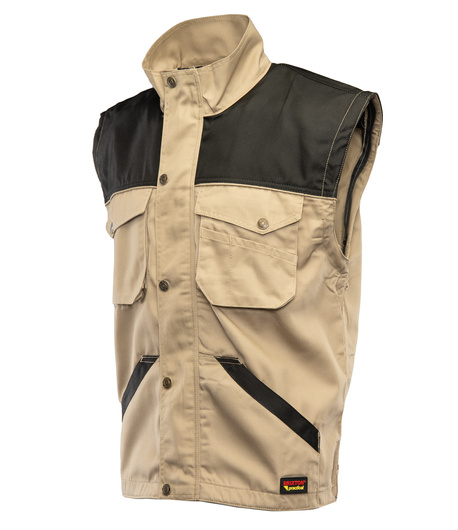 Bluza robocza Brixton practical na zamek beżowa