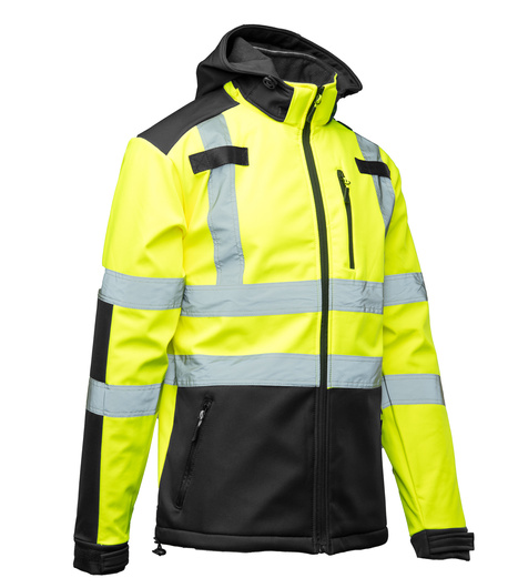Kurtka softshell odblaskowa Brixton Flash Kat. II