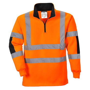 Bluza robocza ostrzegawcza bez kaptura Portwest B308