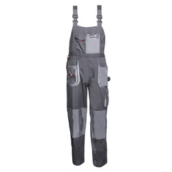 Spodnie robocze ogrodniczki WH290 szare