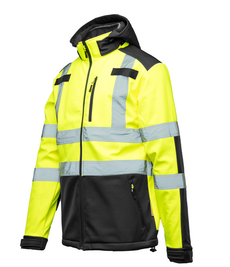 Kurtka softshell odblaskowa Brixton Flash Kat. II
