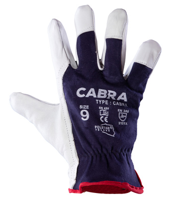 Rękawice skórzane robocze CABRA