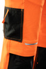 SPODNIE ROBOCZE OGRODNICZKI OSTRZEGAWCZE FLASH