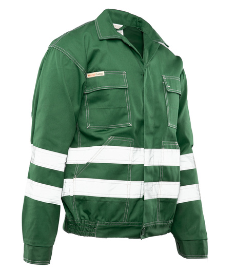 Bluza robocza klasyczna Brixton Classic odblaskowa zielona