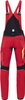 Spodnie ogrodniczki Ardon 4Xstretch - czerwony