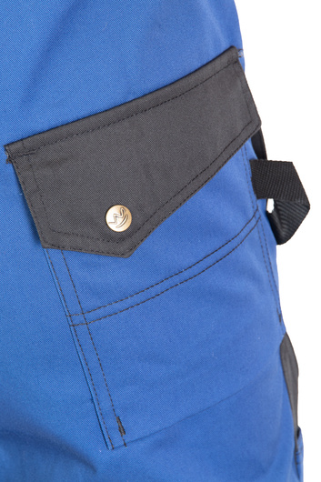 SPODNIE ROBOCZE OGRODNICZKI NIEBIESKIE SAPHIR