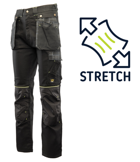 Spodnie robocze do pasa Diamant stretch