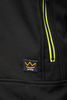 Kurtka softshell odblaskowa SEVEN KINGS RIVAL czarny/żółć