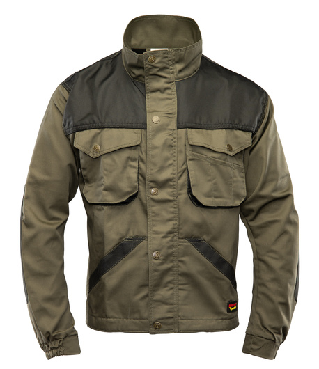 Bluza robocza Brixton practical na zamek khaki