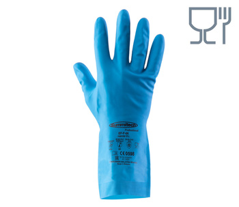 Rękawice gumowane do kontaktu z żywnością EF-F-06