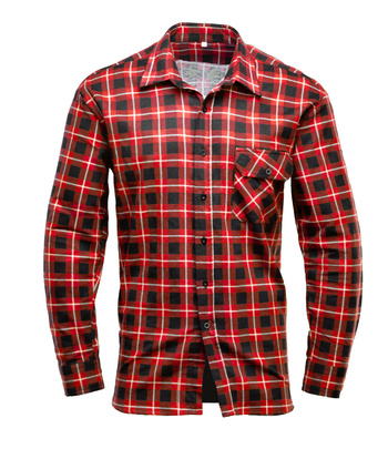 Koszula flanelowa BONO czerwona