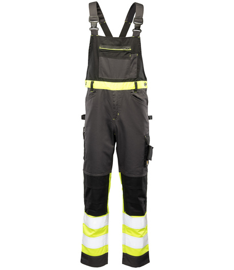 Spodnie robocze ogrodniczki odblaskowe SEVEN KINGS FLASH