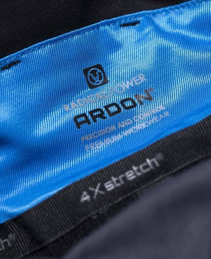 Spodnie ogrodniczki Ardon 4Xstretch - ciemnoszary