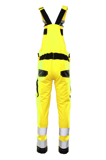 SPODNIE ROBOCZE OGRODNICZKI OSTRZEGAWCZE FLASH