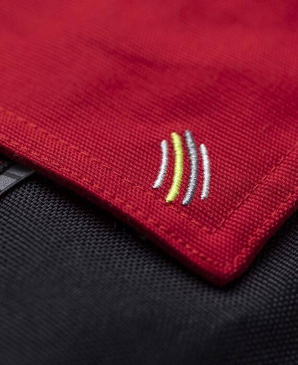 Spodnie ogrodniczki Ardon 4Xstretch - czerwony