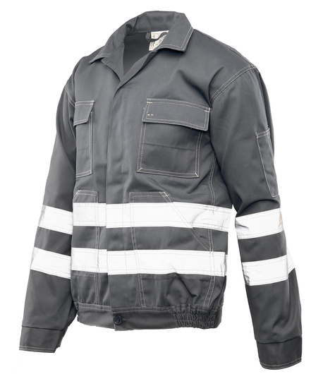 Bluza robocza klasyczna Brixton Classic odblaskowa stalowa