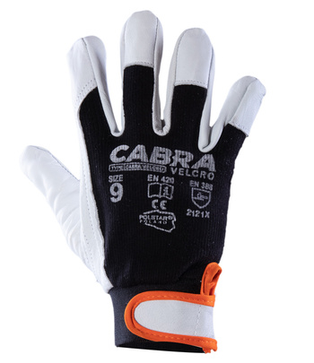 Rękawice skórzane robocze CABRA