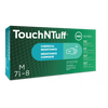 Rękawice nitrylowe TouchNTuff® – odporne na chemikalia, bezpudrowe, zielone