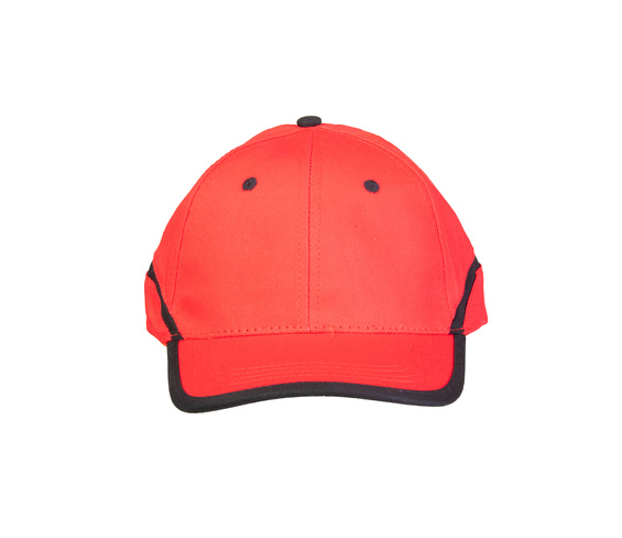 CZAPKA BASEBALL CZERWONO-CZARNA