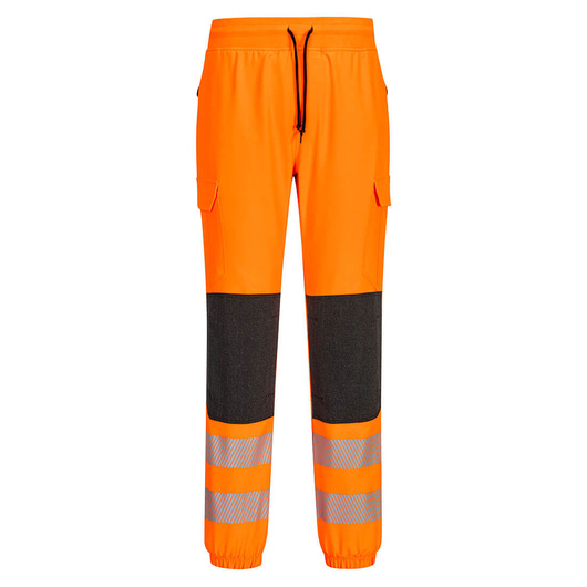 Spodnie robocze joggery ostrzegawcze Portwest KX3