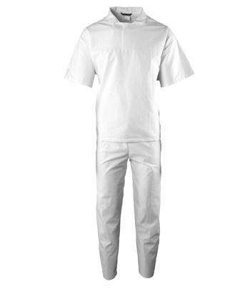 Ubranie piekarskie białe KRAJAN BIEL HACCP