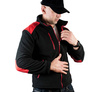 Polar bluza z wzmocnieniami czarno-czerwona FLRA 340