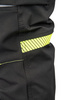 Spodnie robocze SEVEN KINGS RIVAL softshell czarny/żółty