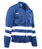 Bluza robocza klasyczna Brixton Classic odblaskowa niebieska