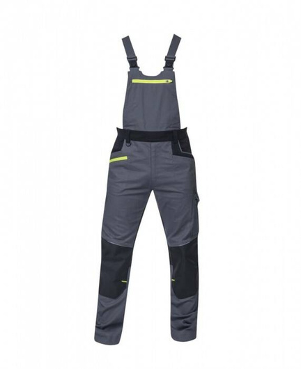 Spodnie ogrodniczki Ardon 4Xstretch - szary
