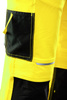 SPODNIE ROBOCZE OGRODNICZKI OSTRZEGAWCZE FLASH