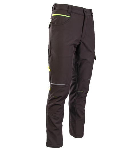 Spodnie robocze do pasa softshell ocieplane SEVEN KINGS RIVAL