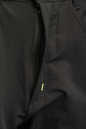 Spodnie robocze SEVEN KINGS RIVAL softshell czarny/żółty