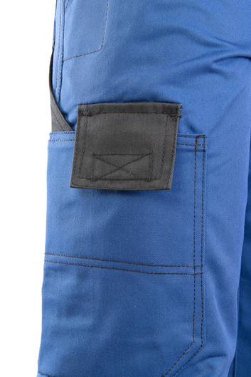 SPODNIE ROBOCZE OGRODNICZKI NIEBIESKIE SAPHIR