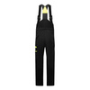 CD850 - Ogrodniczki WX2 Eco Stretch Czarny/Żółty