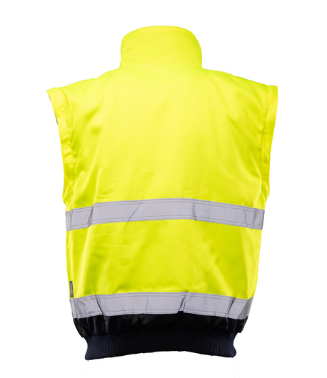 Kurtka ostrzegawcza odblaskowa bomber 3 w 1 BENEFIT HI VI